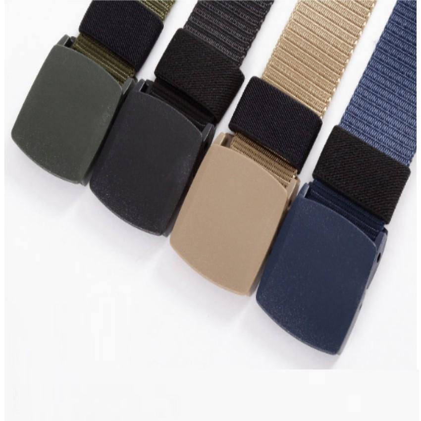 Thắt lưng nam dù chiến thuật mặt nhựa bền mạnh mẽ cá tính 203915