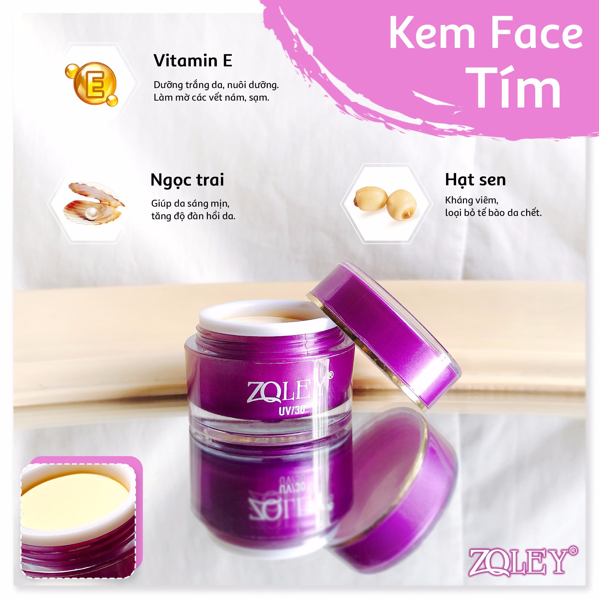 Kem Hỗ Trợ Trị Nám, Đồi Mồi, Giảm Nhăn ZOLEY 10g