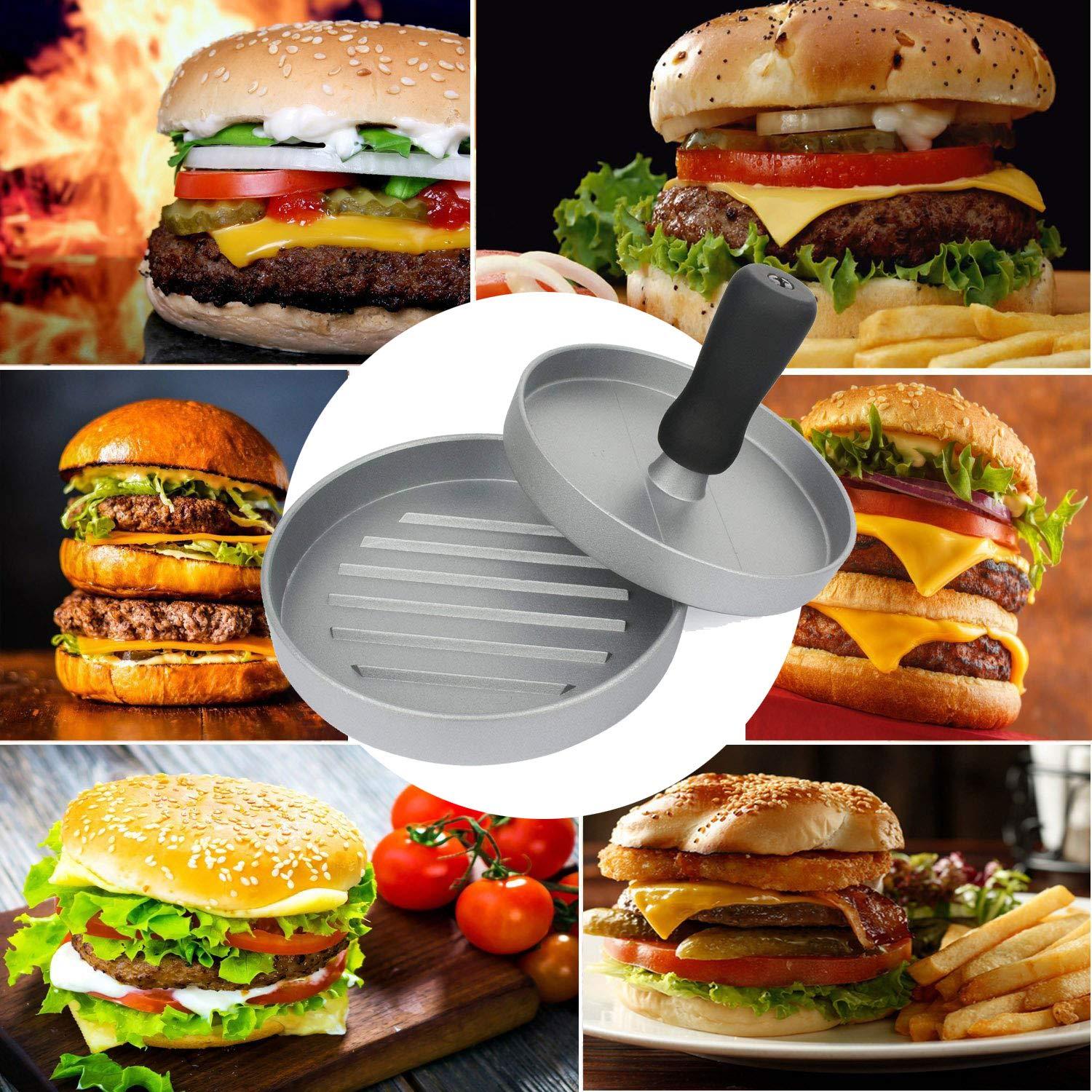 Bánh mì kẹp thịt độc đáo để làm bít tết tự làm hoàn hảo | Động cơ để làm bít tết của một phần tư pound