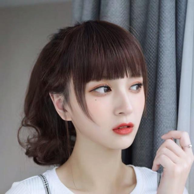 TÓC GIẢ MÁI DÀY CÓ MAI VÀ KHÔNG MAI