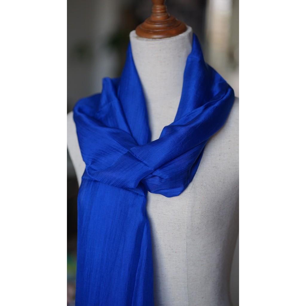 Khăn lụa, Khăn tơ tằm dệt tại Việt Nam, nhuộm màu An toàn, thương hiệu Óng silk