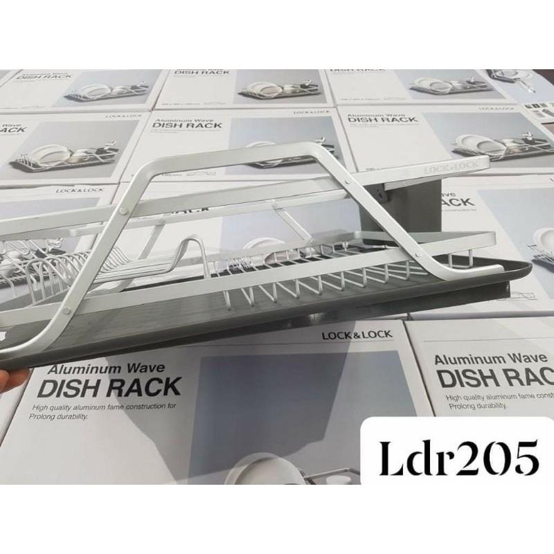 Kệ Úp Chén Dĩa 1 Tầng Bằng Nhôm Nhẹ Cao Cấp LDR205