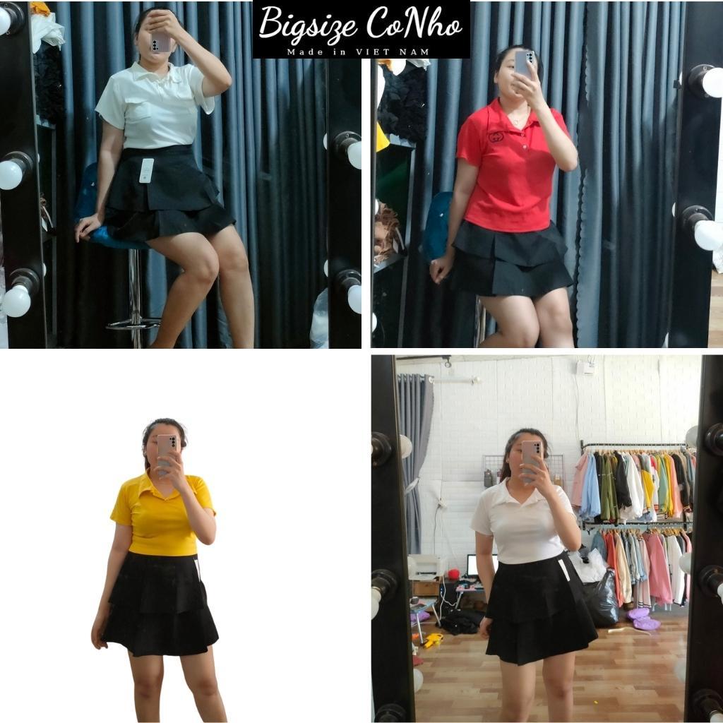 Chân váy bigsize, Chân váy xếp ly bigsize CV9