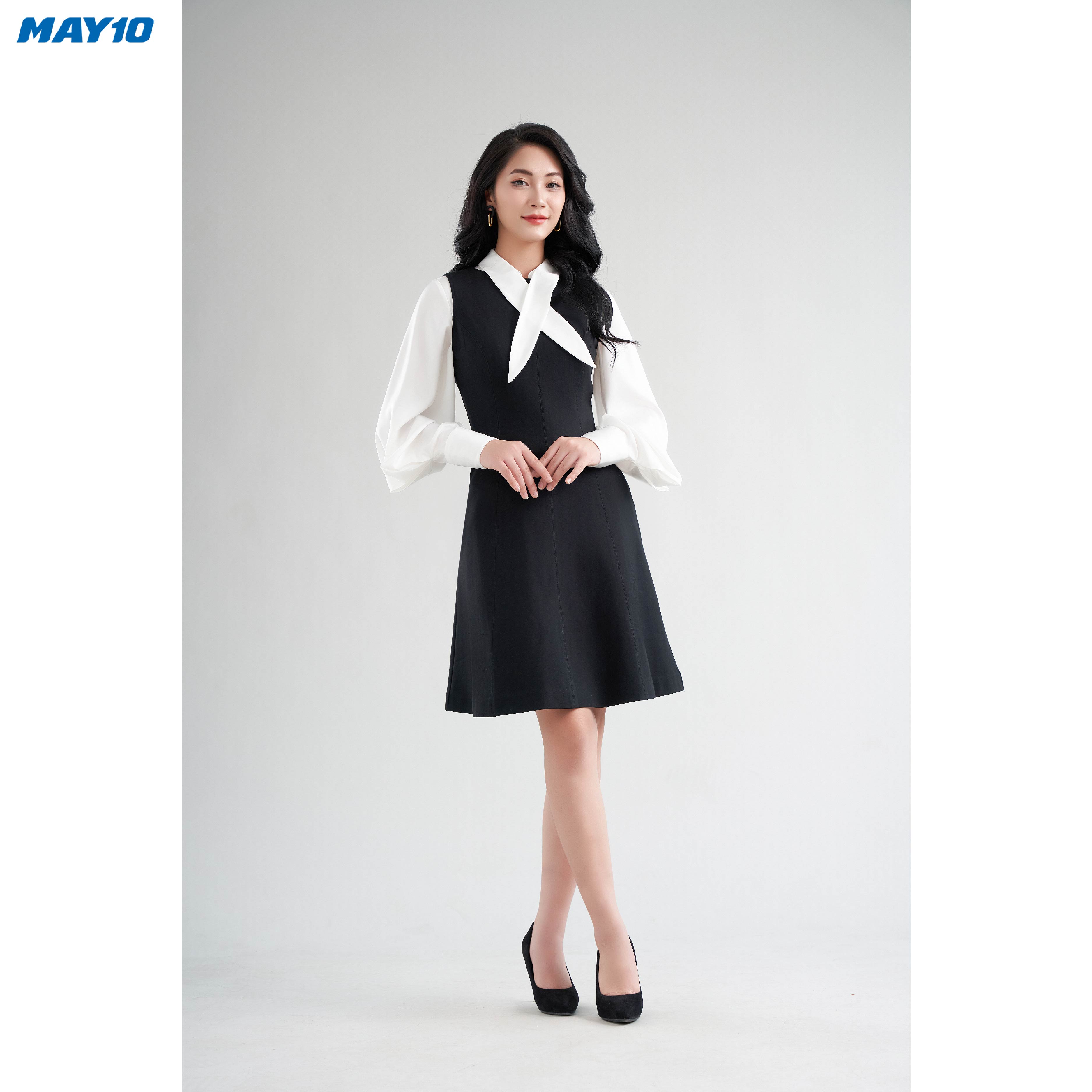 Combo Đầm & Áo Sơ Mi May 10