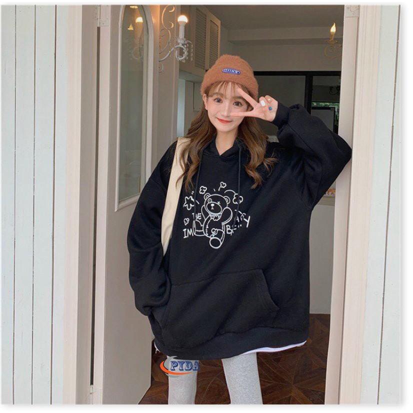 ÁO KHOÁC HOODIES NỮ FROM RỘNG,NHIỀU MÀU SẮC XINH XẮN THỜI TRANG LANO STORE 99