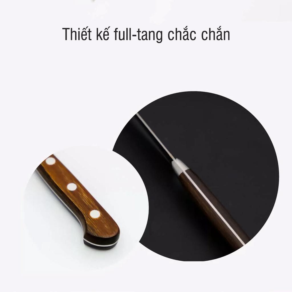 Dao bếp cao cấp MIURA Y Serial – Dao thái đa năng Santoku (17.3cm)