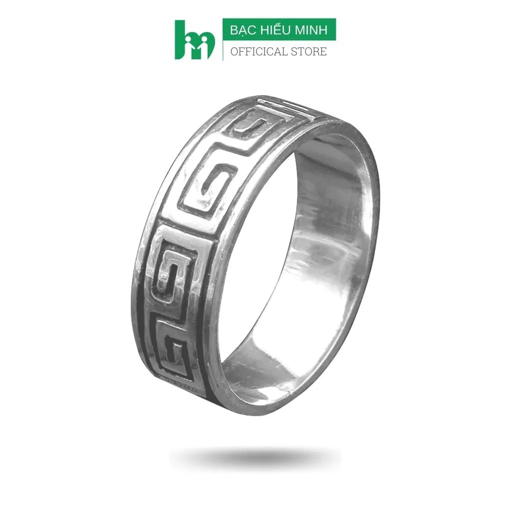 Nhẫn Nam Bạc Hiểu Minh NA525 - Bảo Hành Vĩnh Viễn