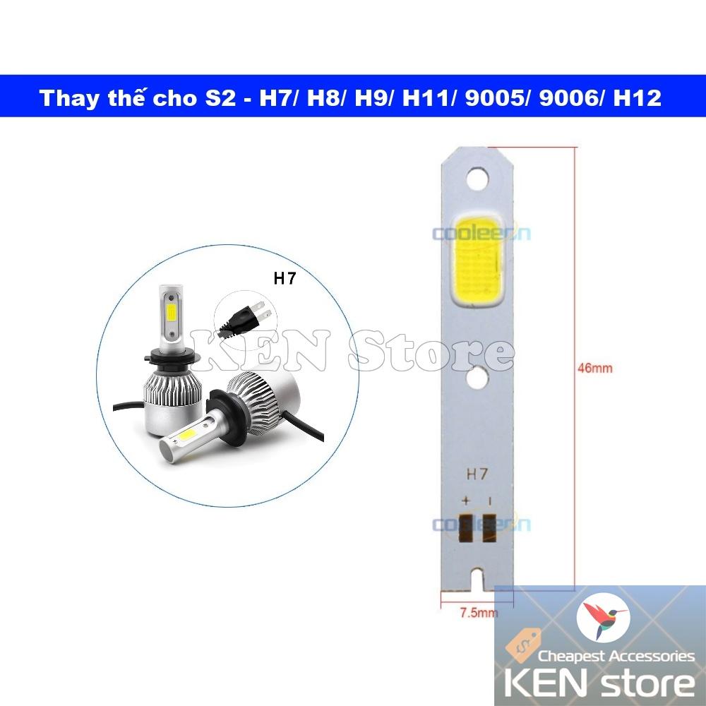 Bóng led, chip led, nhân led COB thay thế cho bóng led C6 S2 15W