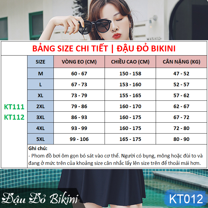 Đồ bơi nữ size lớn, áo tắm big size dáng váy liền thân dấu bụng cho người béo mập, mẫu khoá kéo cộc tay trẻ trung, chất thun bơi lạnh Lycra cao cấp dày đẹp | KT112