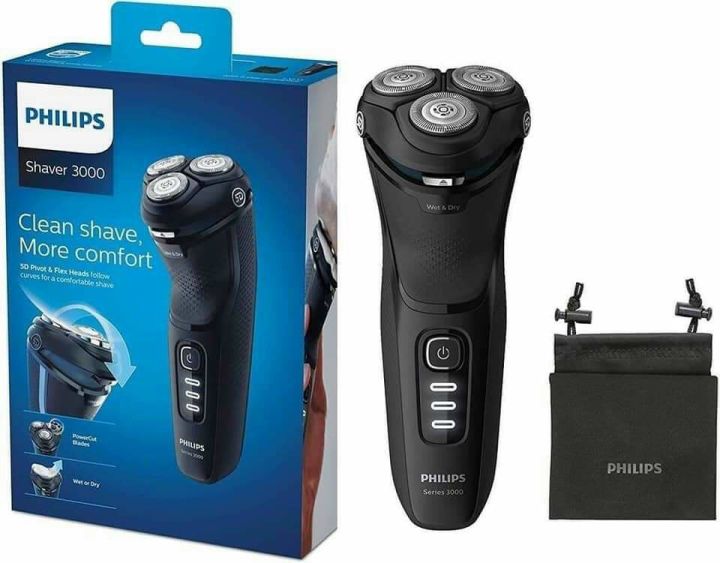 MÁY CẠO RÂU PHILIPS S3233/52 Hàng chính hãng