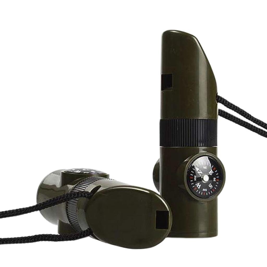 Survival Whistle with Lanyard Outdoor Camping Hiking Sports Tools