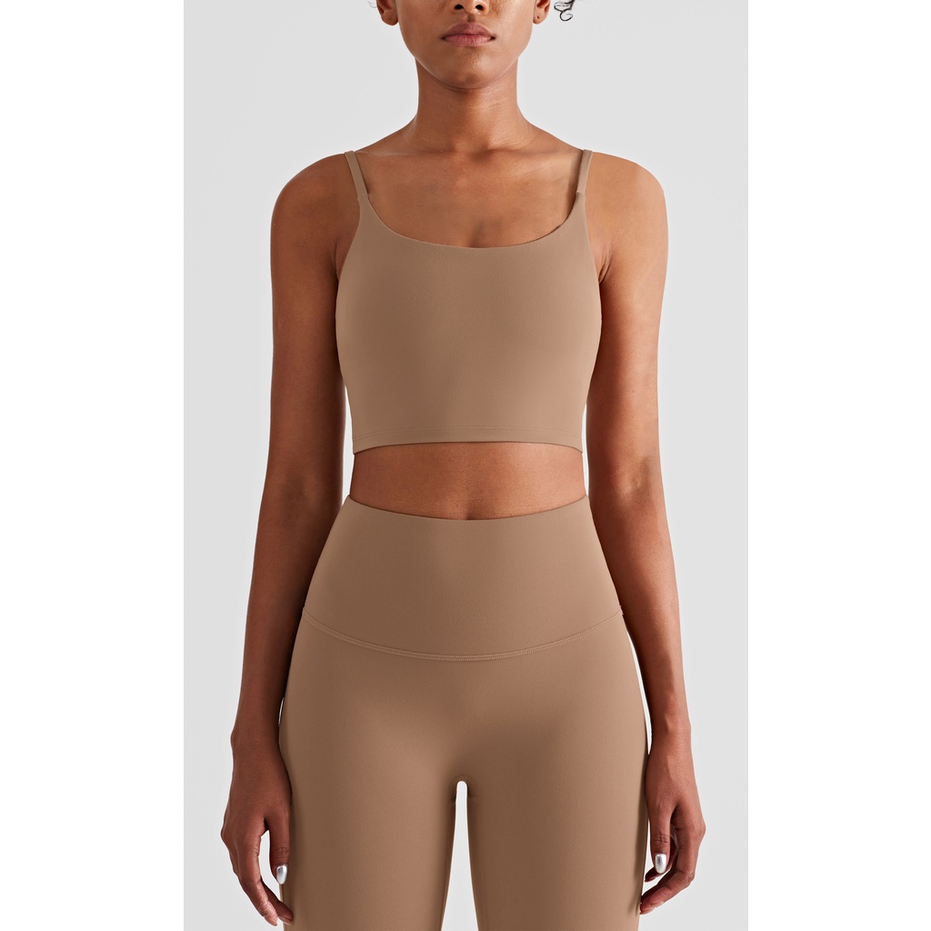 Áo bra nữ PYM SPORT tập gym yoga, chất liệu vải Lulu cao cấp thoáng khí mềm nhẹ, đệm mút chống sốc nâng ngực - PYMBR055