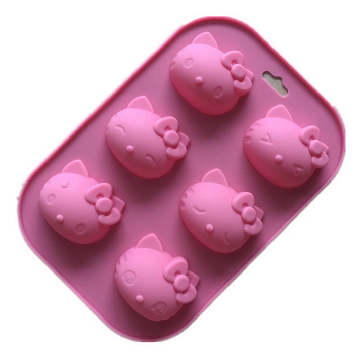 Khuôn silicon mèo kitty