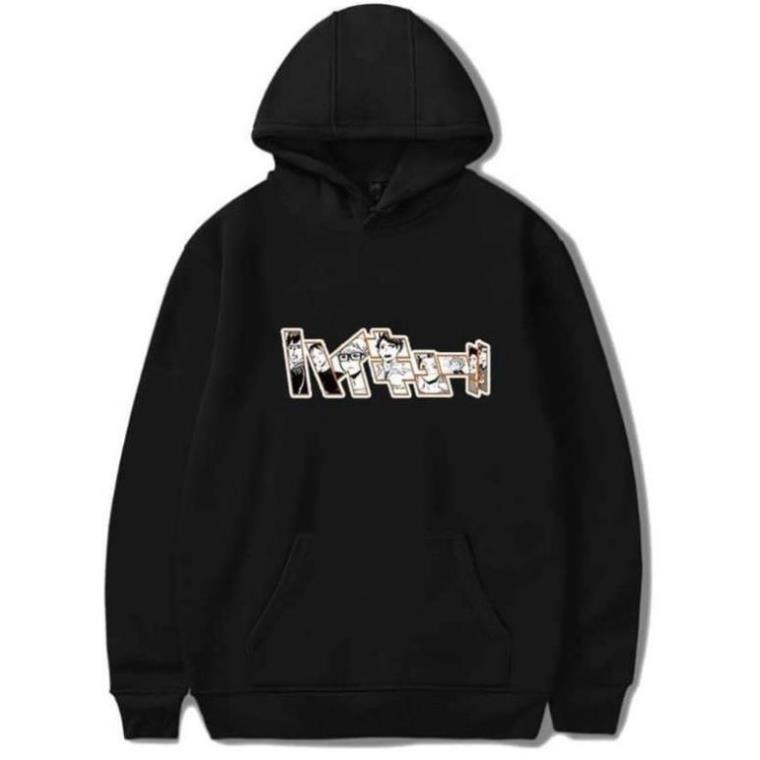 Áo Hoodie Dài Tay Anime- Haikyuu Anime Karasuno High School Nam Nữ Cực HOT