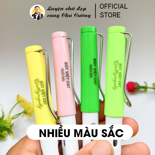 Bộ đôi 2 Bút Việt C67 Cho Bé Luyện Nét Thanh Đậm