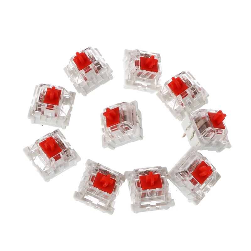 Set 10 Bàn Phím Cơ 3 Chấu Thay Thế Cho Gateron Cherry Mx