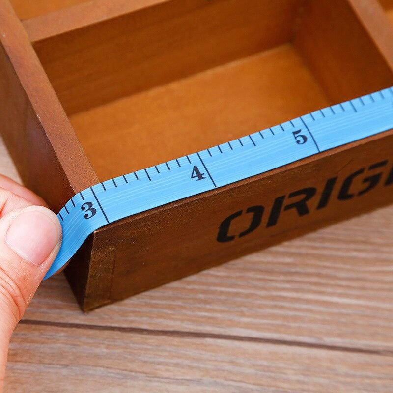 Flat 150cm/60" Body Measuring Ruler Sewing Tailor Tape Measure Soft Flat Sewing Ruler Meter Sewing Measuring Tape Random