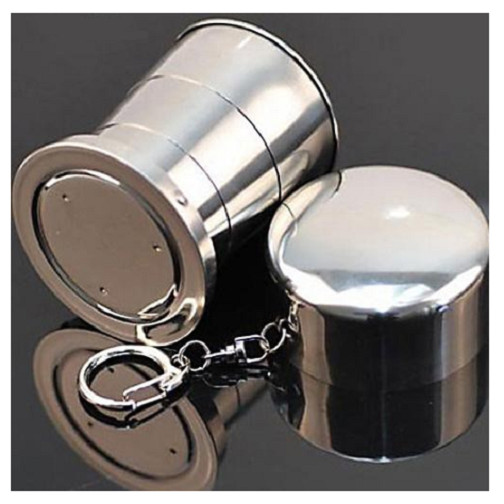 Ly nước inox cỡ vừa gấp gọn du lịch