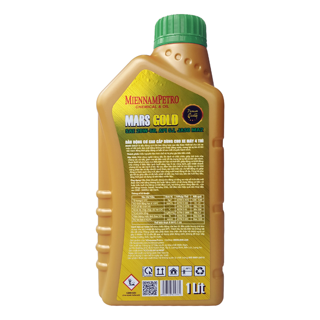 Dầu nhớt MiennamPetro MARS GOLD 1L