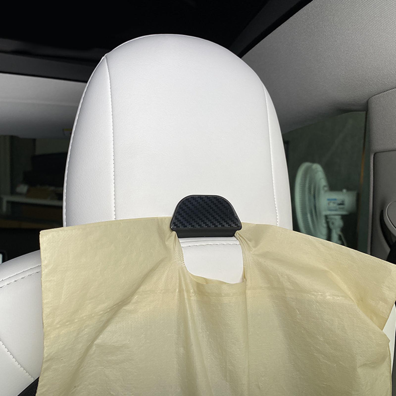 2Pcs Car Seat Headrest Hanger for Tesla Model 3 Model Y Replacement Easy to Install