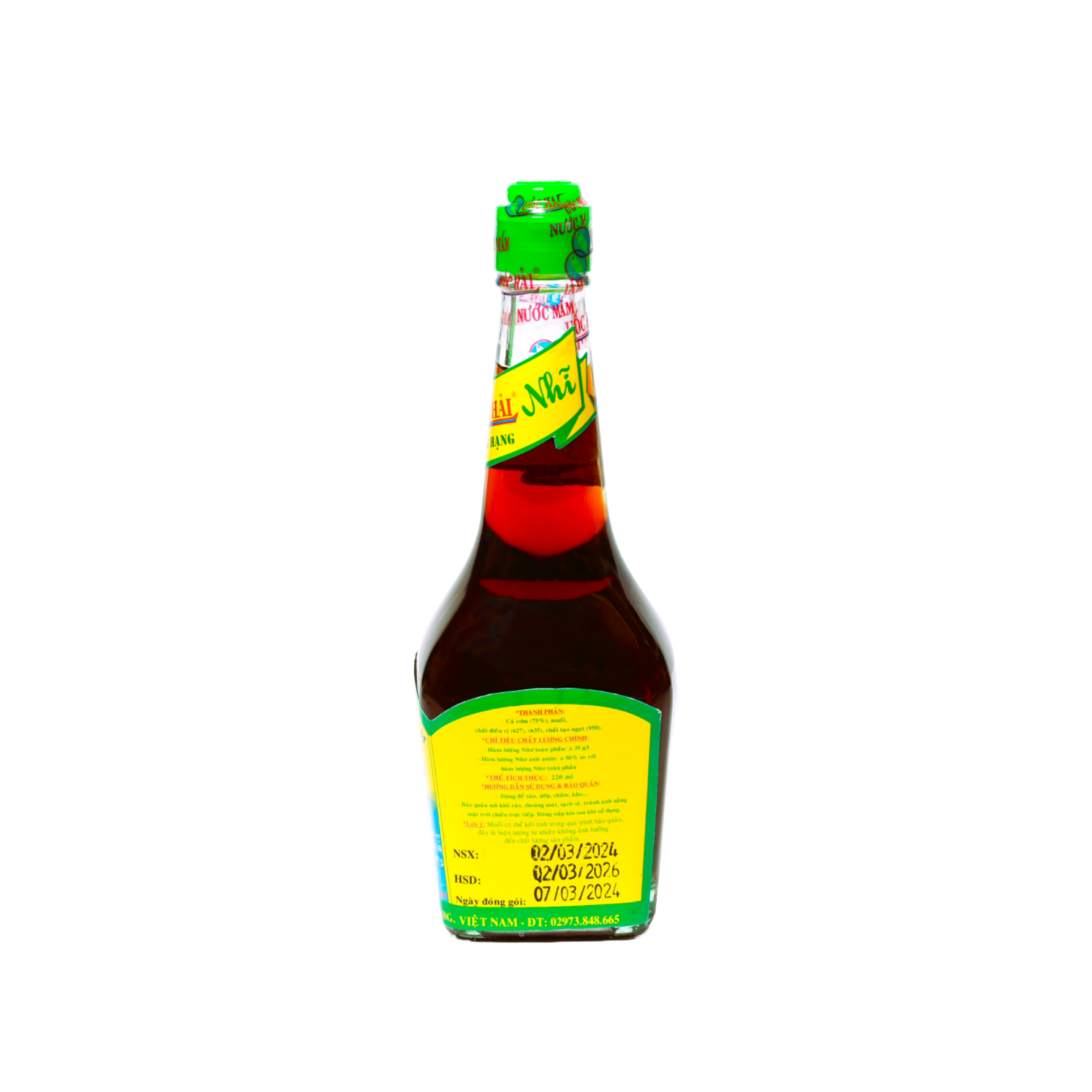 Nước mắm Phú Quốc - Quốc Hải Thượng Hạng chai 220ml