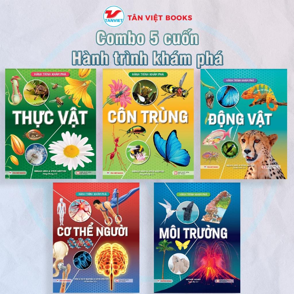 Combo 5 cuốn sách Hành trình khám phá - Bản Quyền