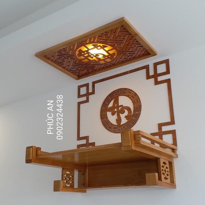 Mẫu bàn thờ đẹp hiện đại cho chung cư bàn thờ size 68 x 48 Trọn bộ đầy đủ y như trong hình