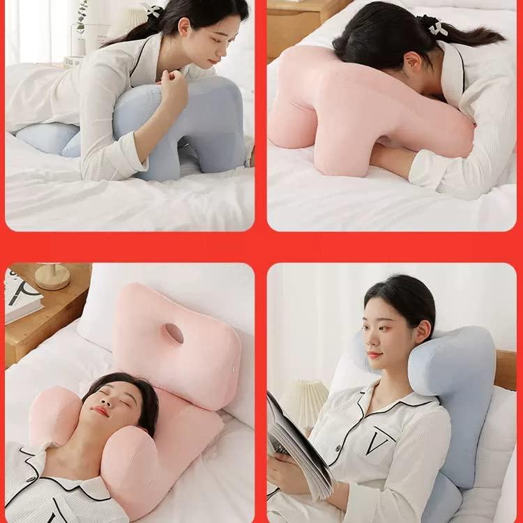 Gối Kê Đọc Sách Làm Việc Trên Giường Bảo Vệ Cột Sống ERGONOMICS SOOTHING Công nghệ Nhật Bản - Riki Shop