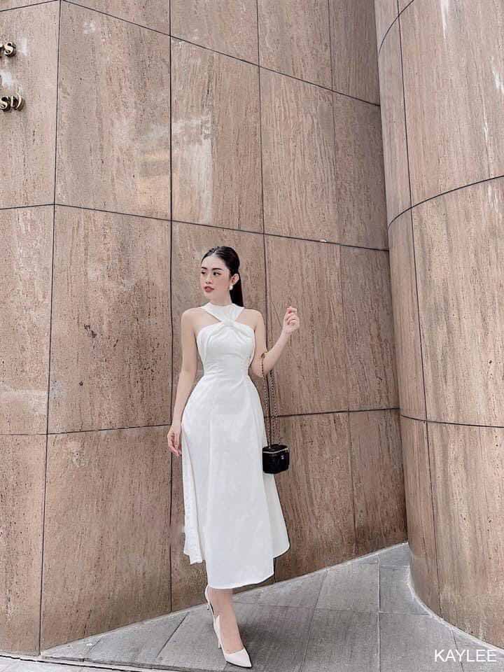 NAPUBEE Đầm Maxi Xoắn Ngực Thiết Kế Dự Tiệc Cao Cấp KAYLEE DRESS