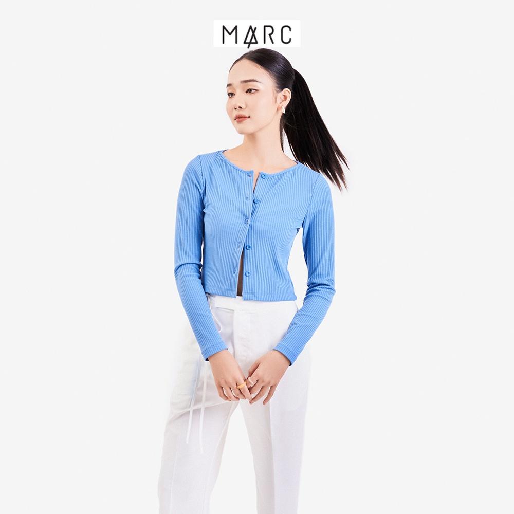 Áo khoác cardigan nữ MARC FASHION tay dài cài nút CBMH081822