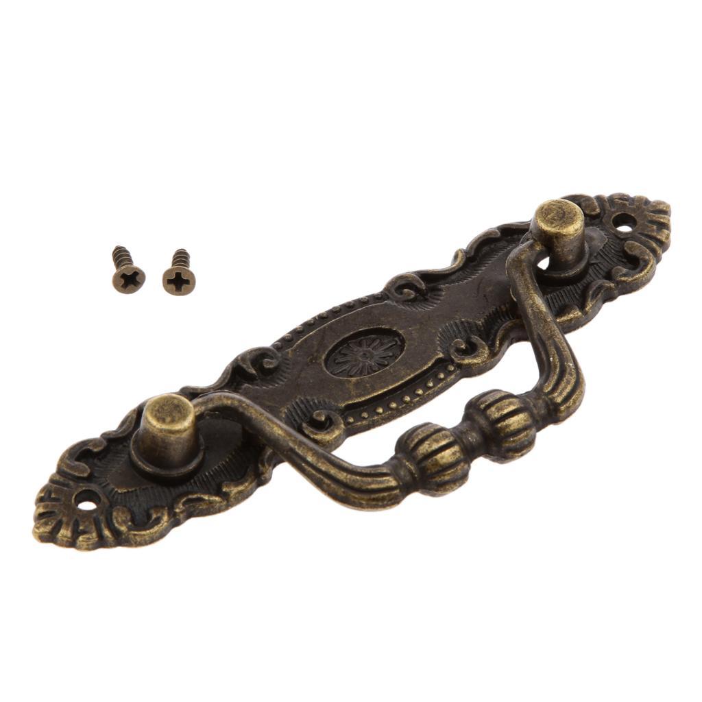 Jewelry Wood Box Pull Handle Dresser Drawer For Cabinet