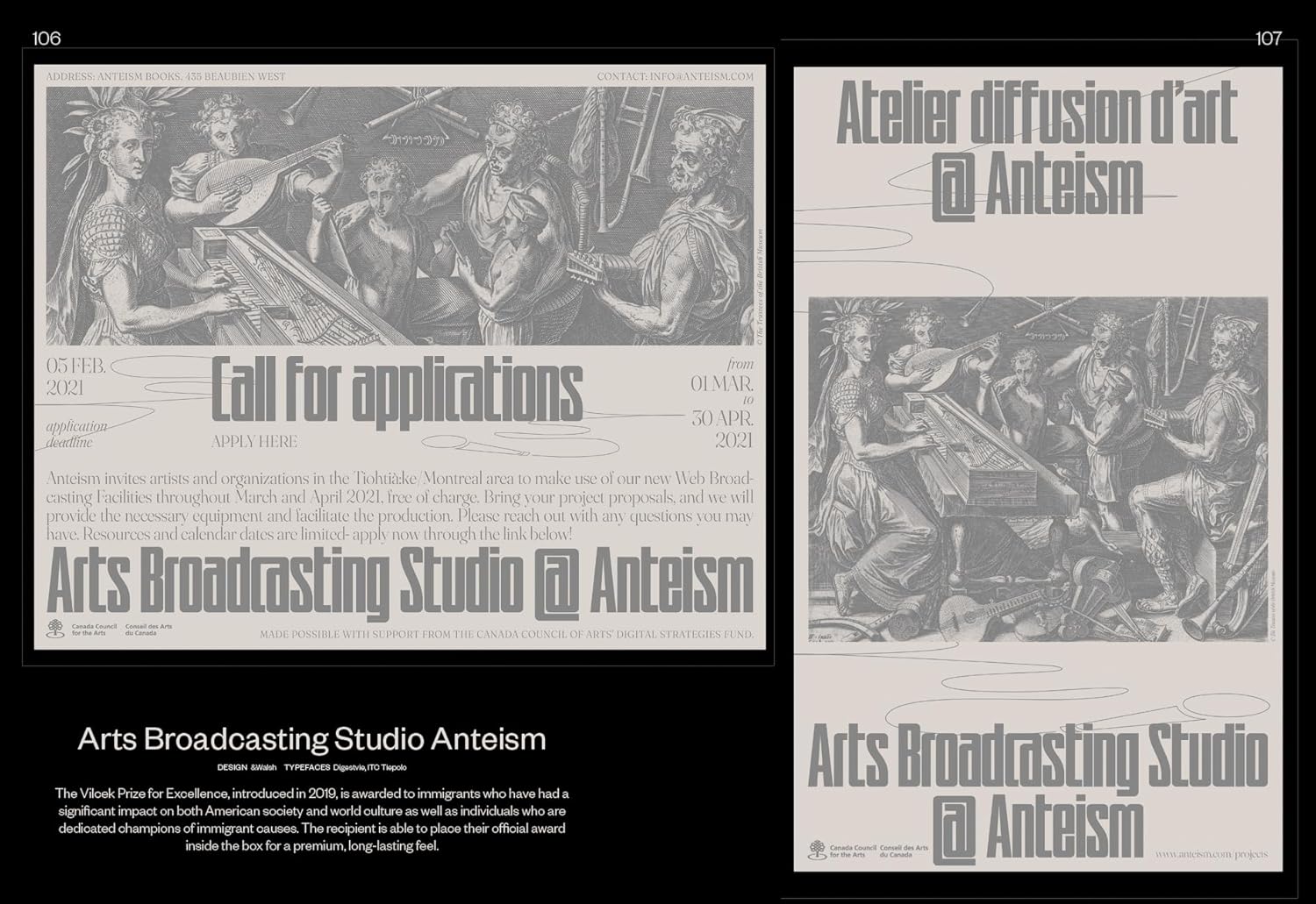 Sans In Use: A Collection Of Sans Serif Typefaces