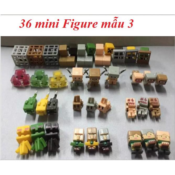 Bộ 6 nhân vật minecraft mini figure ngẫu nhiên