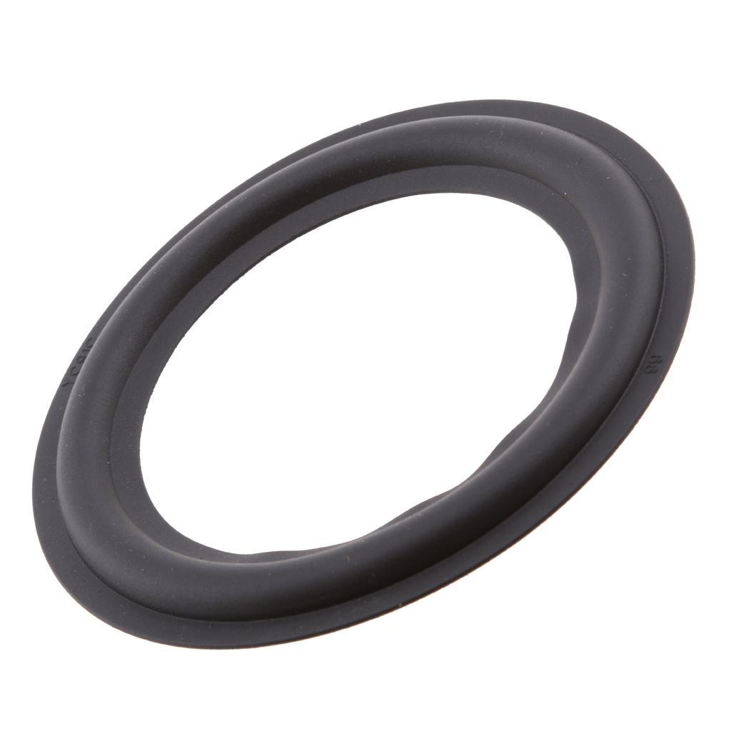 4Pack 4" Audio Speaker Rubber Edge Repair Replacement Kit Fits 141C Black