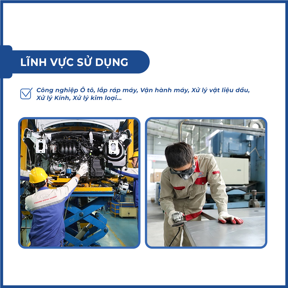 Găng tay đa dụng, chống dầu, chống cắt Towa 540 Nhật Bản