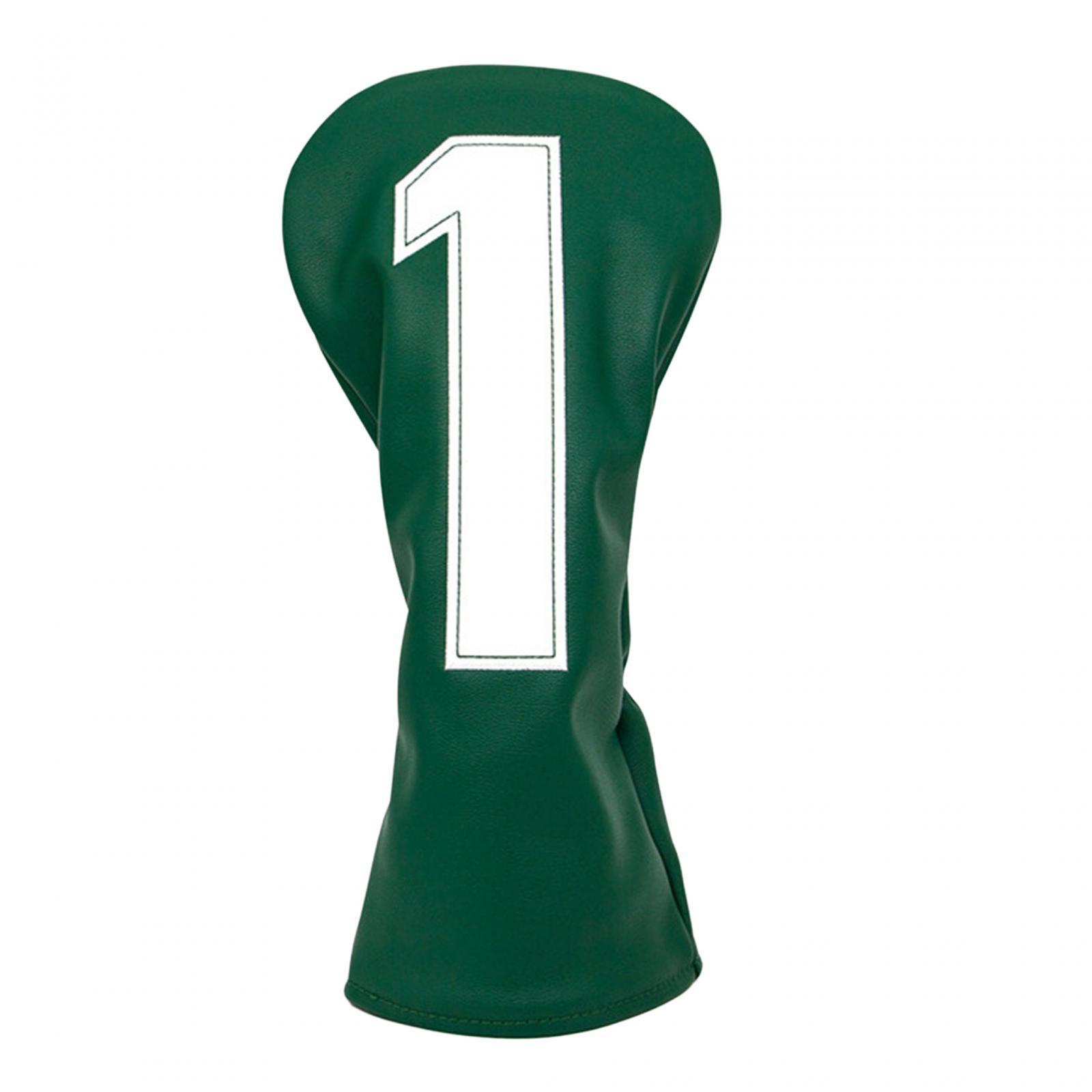 Golf Club Head Covers Wood Headcover PU Head Protection Wrap Protective Sleeve Durable Golf Club Cover Golf Headcover