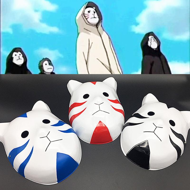 Mặt nạ hóa trang bằng nhựa bền bỉ phong cách nhân vật Uchiha Itachi Kakashi Anbu độc đáo trong phim hoạt hình naruto