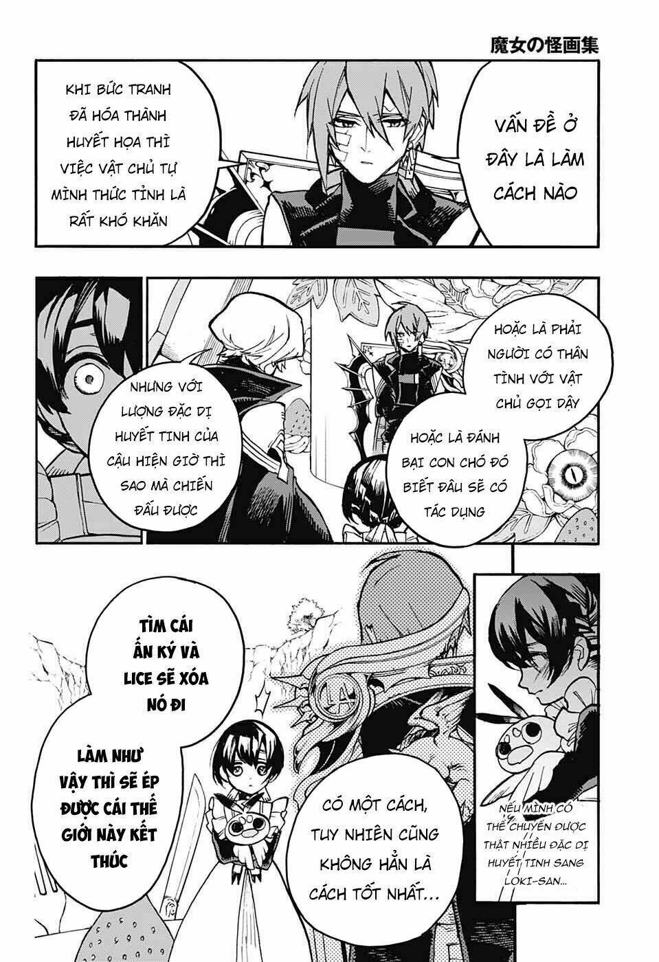 những bức họa quái dị của phù thủy chapter 16 38