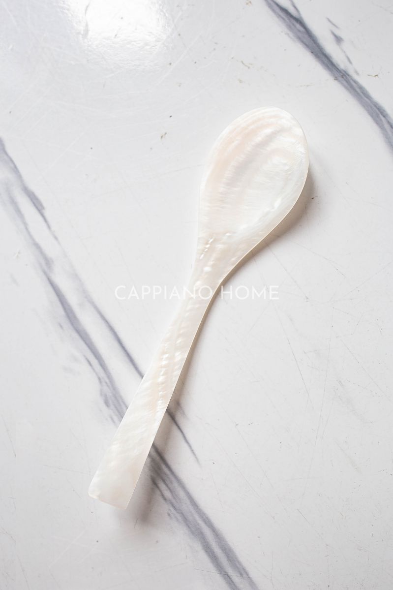 Muỗng Ăn Cơm Canh Soup Xuất Châu Âu, Châu Á CAPPIANO HOME Chất Liệu Xà Cừ Cao Cấp.