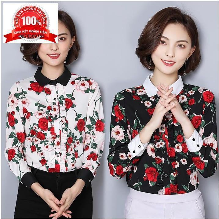 Áo Sơ Mi Nữ Áo Sơ Mi Cao Cấp Tay Dài