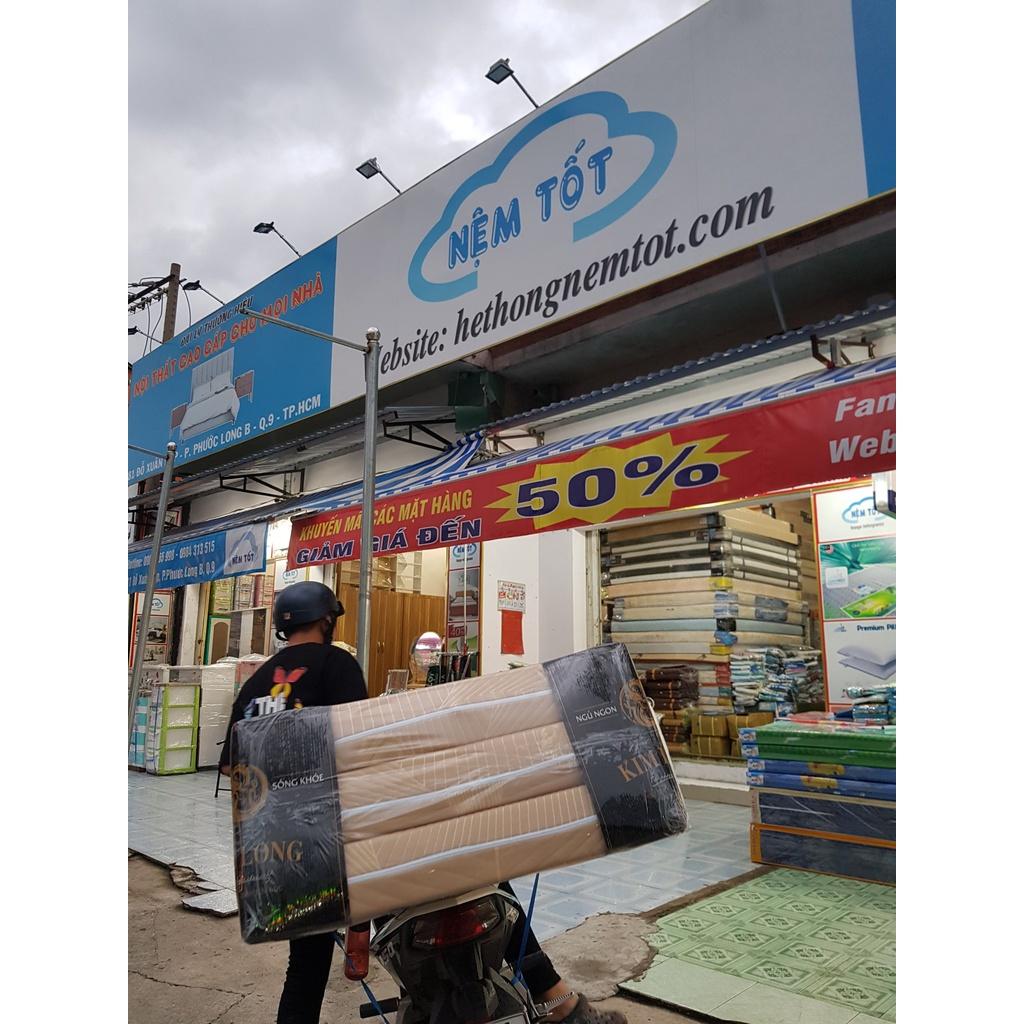 Nệm cao su Kim Long thông hơi gấp 3