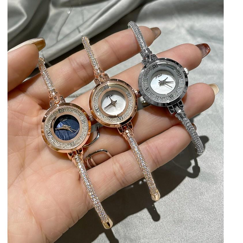 Đồng hồ nữ Kimio 6328 dây đính đá siêu xịn
