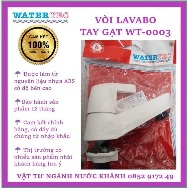 Vòi lavabo tay gạt nhựa Watertec Malaysia - WT0003