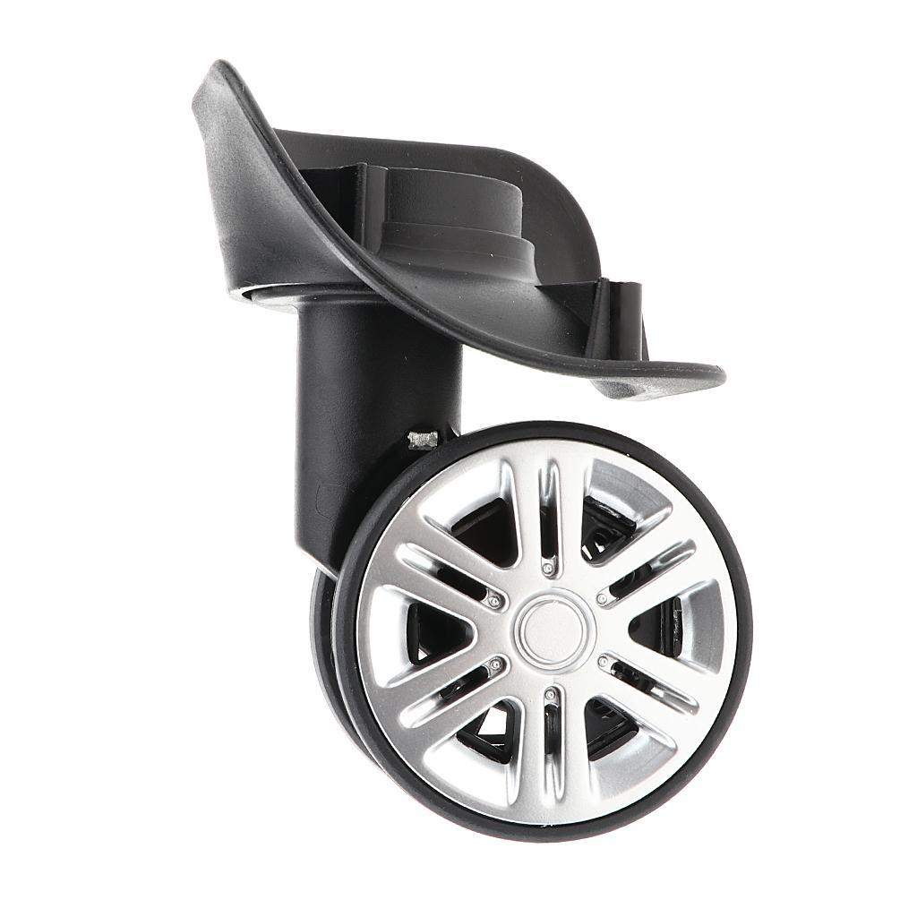 4 Pieces A58# Suitcase Luggage Wheels Replacement Swivel Mute Casters for
