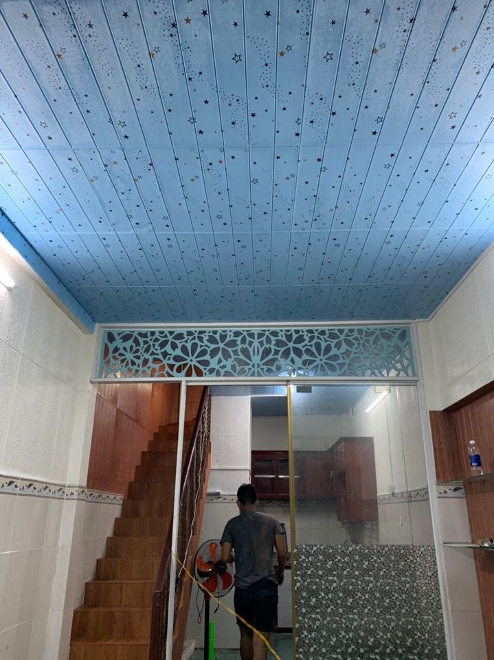 Bộ 15 Tấm Xốp Dán Tường Gỗ Sao Cách Âm, Chống Va Đập, Bền Đẹp, Sang Trọng