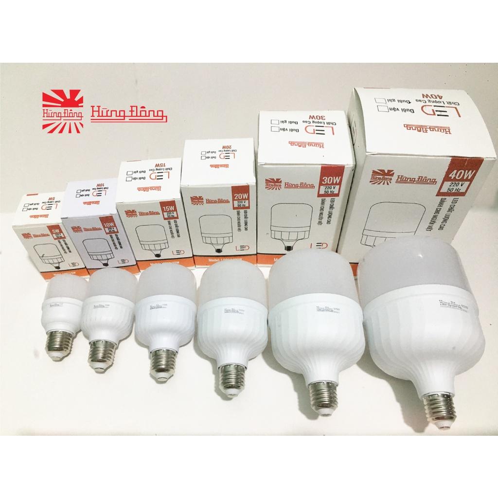 Bóng đèn led công nghệ mới siêu sáng Hừng Đông công suất 5W,10W,15W, 20W, 30W, 40W tiết kiệm điện