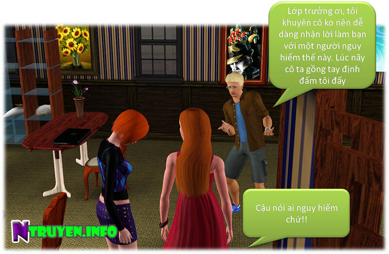 truyện sims - bí mật màu xanh chapter 2 29