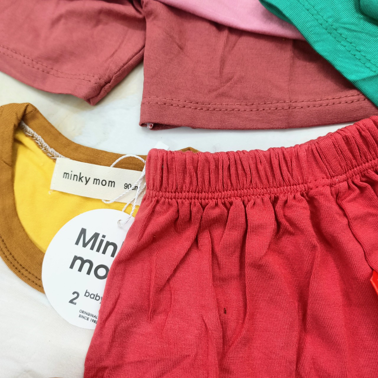 Bộ ba lỗ THUN LẠNH MINKY MOM In Hình Toàn Thân Dễ Thương Cho Bé từ 6kg - 16kg