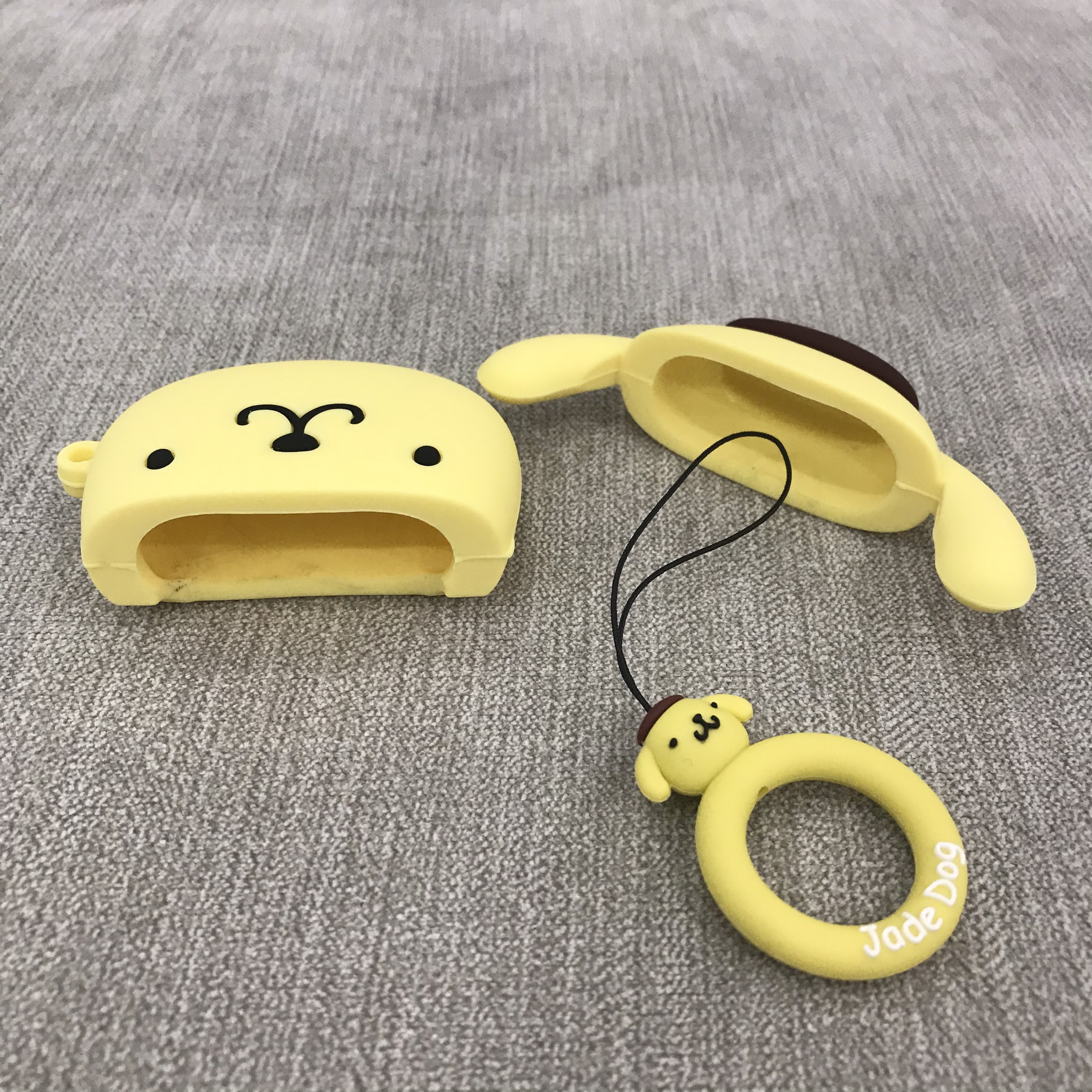 Case Dành Cho Airpods 1 / Airpods 2 - Ốp Bảo Vệ Dành Cho Airpods 1 / Airpods 2 Cao Cấp - Cún Vàng