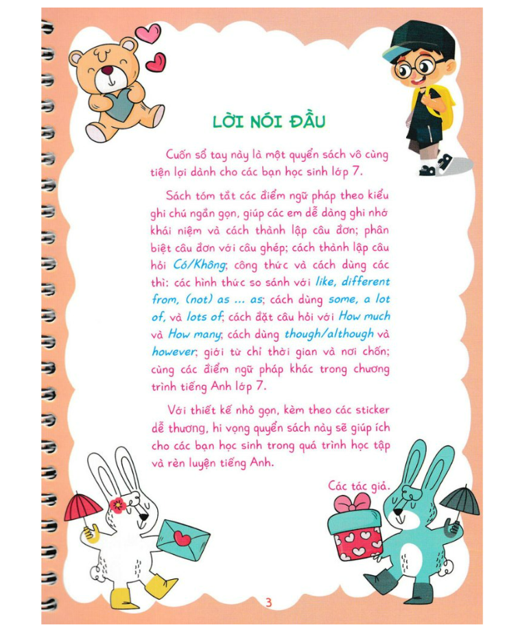 Sách - Notebook English Grade 7 - Tiếng Anh Lớp 7 (Dùng Chung Cho Các Bộ SGK Hiện Hành) (HA)